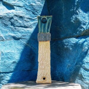 Ceramic Mezuzah Case 'Nahal'