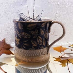 'Blue Fall' Ceramic Bowl