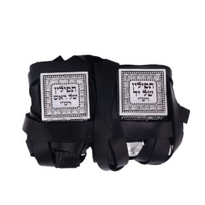 סט טלית ותפילין לחתן - דגם "סלסולים"