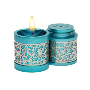 Travel Havdalah Set from Pomegranate Metal Series