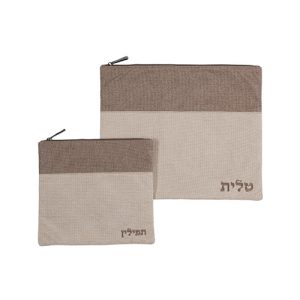 סט תפילין וטלית - דגם "טבע"